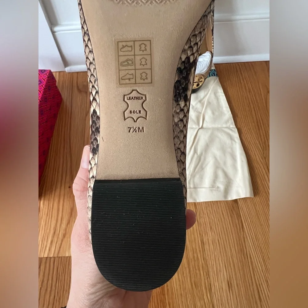 Tory Burch Chelsea Cap-toe ballet flats - Picture 5 of 6